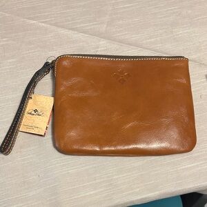 Patricia Nash Tan Leather Cassini Bag